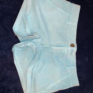 Light blue shorts